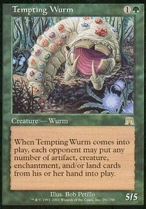 Tempting Wurm⁣ - Onslaught⁣ (Rare)⁣ [291]