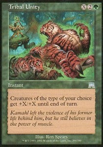 Tribal Unity⁣ - Onslaught⁣ (Uncommon)⁣ [294]