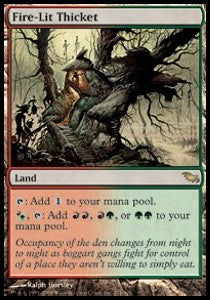 Fire-Lit Thicket⁣ - Shadowmoor⁣ (Rare)⁣ [271]