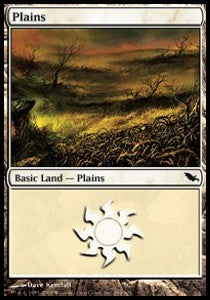 Plains (V.3)⁣ - Shadowmoor⁣ (Land)⁣ [284]