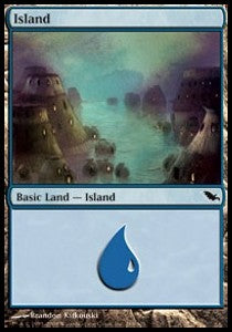 Island (V.3)⁣ - Shadowmoor⁣ (Land)⁣ [288]