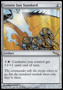 Leonin Sun Standard⁣ - Mirrodin⁣ (Rare)⁣ [194]