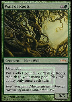Wall of Roots⁣ - Friday Night Magic Promos⁣ (Rare)