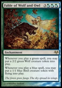 Fable of Wolf and Owl⁣ - Eventide⁣ (Rare)⁣ [150]