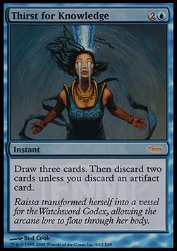 Thirst for Knowledge⁣ - Friday Night Magic Promos⁣ (Rare)