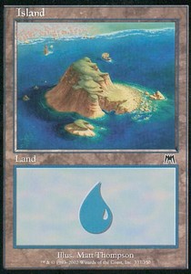 Island (V.3)⁣ - Onslaught⁣ (Land)⁣ [337]