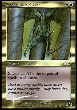 Crystalline Sliver⁣ - Friday Night Magic Promos⁣ (Rare)