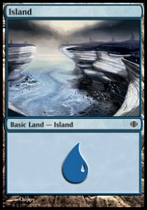 Island (V.2)⁣ - Shards of Alara⁣ (Land)⁣ [235]