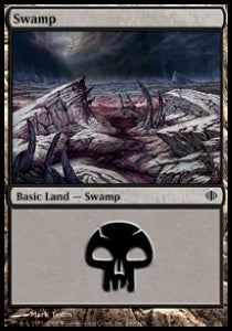 Swamp (V.3)⁣ - Shards of Alara⁣ (Land)⁣ [240]