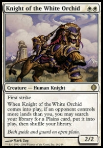 Knight of the White Orchid⁣ - Shards of Alara⁣ (Rare)⁣ [16]