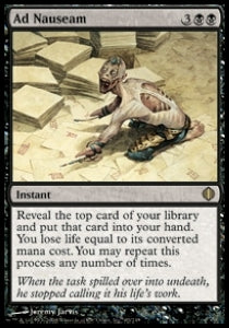 Ad Nauseam⁣ - Shards of Alara⁣ (Rare)⁣ [63]