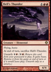 Hell's Thunder⁣ - Shards of Alara⁣ (Rare)⁣ [103]