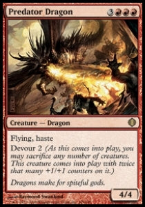 Predator Dragon⁣ - Shards of Alara⁣ (Rare)⁣ [109]