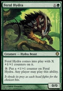 Feral Hydra⁣ - Shards of Alara⁣ (Rare)⁣ [131]