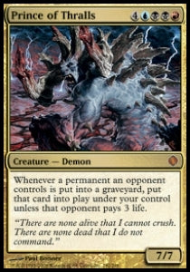 Prince of Thralls⁣ - Shards of Alara⁣ (Mythic)⁣ [182]