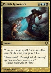 Punish Ignorance⁣ - Shards of Alara⁣ (Rare)⁣ [183]