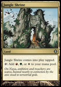Jungle Shrine⁣ - Shards of Alara⁣ (Uncommon)⁣ [226]