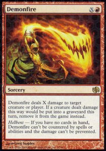 Demonfire⁣ - Duel Decks: Jace vs. Chandra⁣ (Rare)⁣ [57]