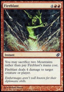 Fireblast⁣ - Duel Decks: Jace vs. Chandra⁣ (Common)⁣ [55]