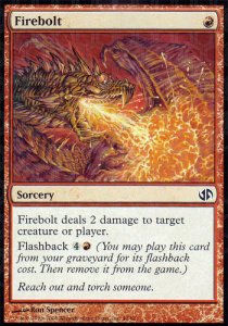 Firebolt⁣ - Duel Decks: Jace vs. Chandra⁣ (Common)⁣ [49]