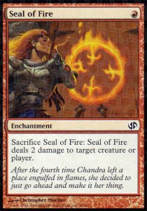 Seal of Fire⁣ - Duel Decks: Jace vs. Chandra⁣ (Common)⁣ [50]