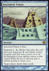 Ancestral Vision⁣ - Duel Decks: Jace vs. Chandra⁣ (Rare)⁣ [21]