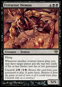 Extractor Demon⁣ - Conflux⁣ (Rare)⁣ [44]