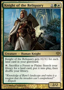 Knight of the Reliquary⁣ - Conflux⁣ (Rare)⁣ [113]