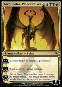 Nicol Bolas, Planeswalker⁣ - Conflux⁣ (Mythic)⁣ [120]