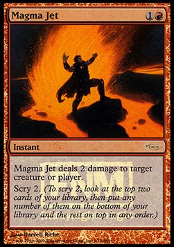 Magma Jet⁣ - Friday Night Magic Promos⁣ (Rare)