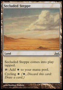 Secluded Steppe⁣ - Duel Decks: Divine vs. Demonic⁣ (Common)⁣ [25]