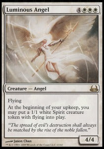 Luminous Angel⁣ - Duel Decks: Divine vs. Demonic⁣ (Rare)⁣ [12]