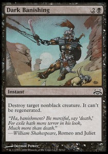 Dark Banishing⁣ - Duel Decks: Divine vs. Demonic⁣ (Common)⁣ [50]