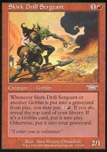 Skirk Drill Sergeant⁣ - Legions⁣ (Uncommon)⁣ [112]