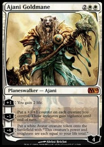 Ajani Goldmane⁣ - Magic 2010⁣ (Mythic)⁣ [1]