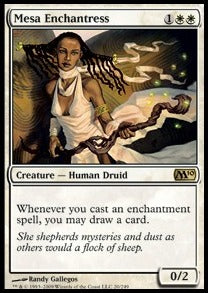Mesa Enchantress⁣ - Magic 2010⁣ (Rare)⁣ [20]