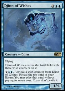 Djinn of Wishes⁣ - Magic 2010⁣ (Rare)⁣ [50]