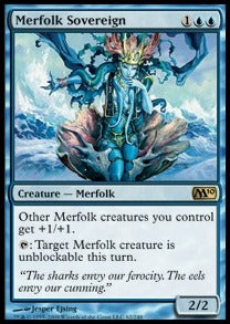 Merfolk Sovereign⁣ - Magic 2010⁣ (Rare)⁣ [62]