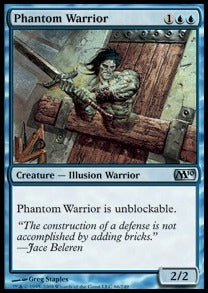 Phantom Warrior⁣ - Magic 2010⁣ (Uncommon)⁣ [66]