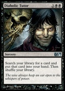 Diabolic Tutor⁣ - Magic 2010⁣ (Uncommon)⁣ [91]