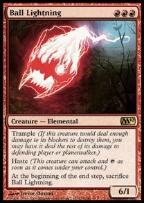 Ball Lightning⁣ - Magic 2010⁣ (Rare)⁣ [125]