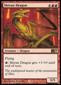 Shivan Dragon⁣ - Magic 2010⁣ (Rare)⁣ [156]