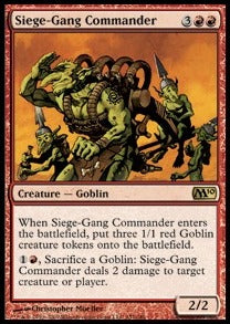 Siege-Gang Commander⁣ - Magic 2010⁣ (Rare)⁣ [157]