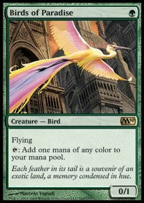 Birds of Paradise⁣ - Magic 2010⁣ (Rare)⁣ [168]