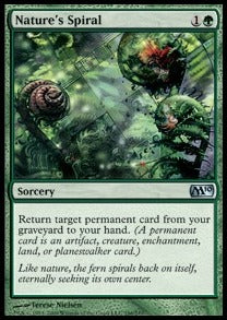 Nature's Spiral⁣ - Magic 2010⁣ (Uncommon)⁣ [196]