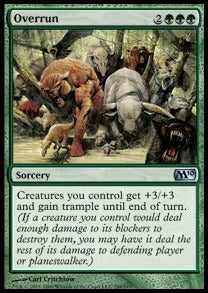Overrun⁣ - Magic 2010⁣ (Uncommon)⁣ [198]