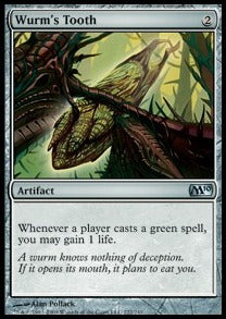 Wurm's Tooth⁣ - Magic 2010⁣ (Uncommon)⁣ [222]