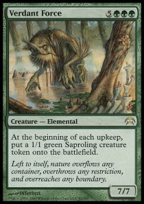Verdant Force⁣ - Planechase⁣ (Rare)