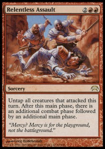 Relentless Assault⁣ - Planechase⁣ (Rare)