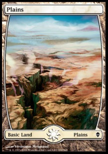 Plains (V.6)⁣ - Zendikar⁣ (Land)⁣ [232]